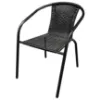 Obrazek Krzesło technorattanowe Bistro XT1101 czarny