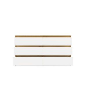 Obrazek Komoda Umo P6 140 dąb artisan/biały