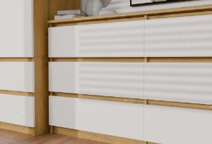 Obrazek Komoda Umo P6 140 dąb artisan/biały