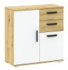 Obrazek Komoda dwudrzwiowa z szufladami Basic Two