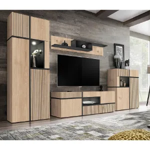 Obrazek Szafka RTV Cross HJZ CS RTV hickory jackson