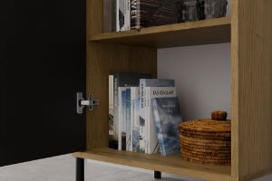 Obrazek Witryna Amaro 2DK Slim dąb artisan