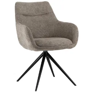 Obrazek Krzesło Everly W. Armrest 9590 brązowe