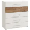 Obrazek Komoda Masilia 5sz Biała 11012122