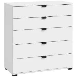 Komoda Duerto 5f Biała 11008296