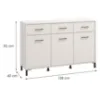 Obrazek Komoda Vienne 3k3f Kaszmir 11013865