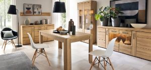 Obrazek Komoda trzydrzwiowa Cortina z szufladą CNAK02