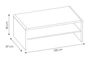 Obrazek Stolik Cortina CNAT02