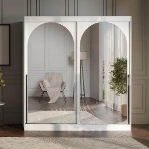 Obrazek Szafa 2d Modin 180 Biały