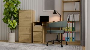Obrazek Komoda Malwa 4D dąb artisan