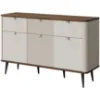 Obrazek Komoda 130 Marly 10 3d3s Orzech/Kashmir