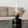 Obrazek Lampa stołowa naftowa OLIA USB IP44 black