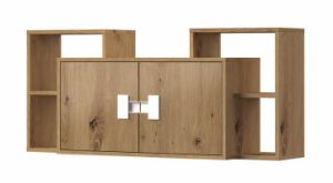 Półka wisząca 120 cm Index 12 dąb artisan