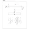 Obrazek System prysznicowy podtynkowy z baterią mechaniczną Y grafit