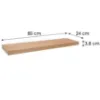 Obrazek Półka FS 80/24 sonoma 65117 795x235