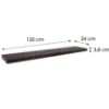 Obrazek Półka FS 118/24 wenge 65144 1180x235