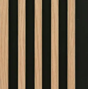 Panel lamelowy MODERN LINE SLIM Oak Black 12x122x2650mm