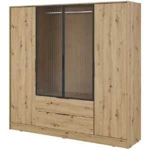 Obrazek Szafa Kelly 4D RM artisan z led