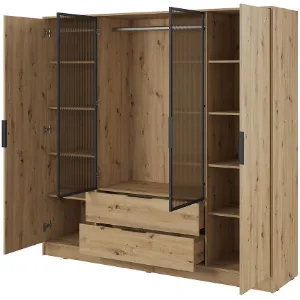 Obrazek Szafa Kelly 4D RM artisan z led