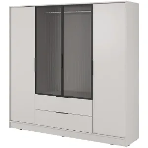 Szafa Kelly 4D RM cashmere z led