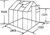 Obrazek Szklarnia 1.93m x 2.495m