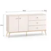 Obrazek Komoda Selgin 03 Cahmere