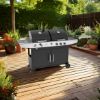 Obrazek Mercado Smoke&Sizzle Combo Gril 2in1 9 kW