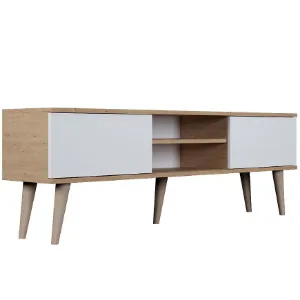 Szafka RTV 160 Toronto Artisan/Biały