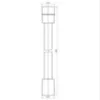 Obrazek Wąż prysznicowy 150 cm czarny