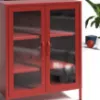 Obrazek Witryna Metalowa Gina Modern Red