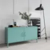 Obrazek Szafka RTV Metalowa Rosa Modern Sea Green