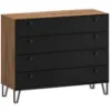 Obrazek Komoda Weil 4S burgund oak
