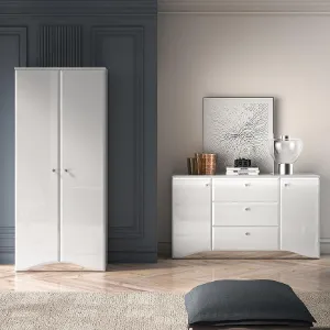 Obrazek Szafa Glamour 08 Biały Połysk