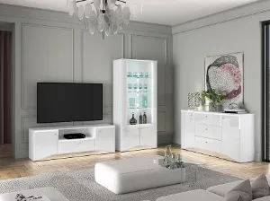 Obrazek Szafa Glamour 08 Biały Połysk