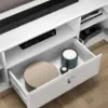 Obrazek Szafka RTV Glamour 03 Biały Połysk