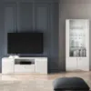 Obrazek Szafka RTV Glamour 03 Biały Połysk