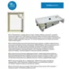 Obrazek Brodzik prostokątny 80x100x12 Espera Plus AQM4636