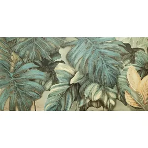 Obrazek Dekor 1 Alabaster Shine Leaves B 59,8/119,8