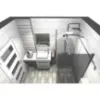 Obrazek Dekor Oslo grey pasy 25/50