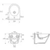 Obrazek Bidet zawieszany City OVAL