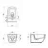 Obrazek Bidet zawieszany Diago