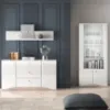 Obrazek Półka wisząca Glamour 06 Biały Połysk