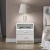 Obrazek Szafka nocna Glamour 04 Biały Połysk