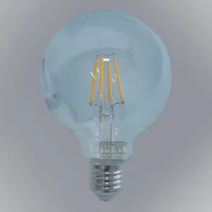 Obrazek ŻARÓWKA FL G95 6W/660LM E27 230V 2700K CLEAR