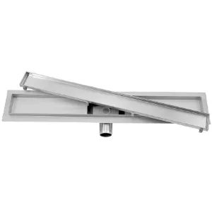 Odwodnienie liniowe pod płytkę + pełne odwracalne 800 mm