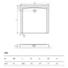 Obrazek Brodzik Forma Compakt 100X100 (BREX.FOR10WHC)