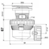 Obrazek Syfon umywalkowy Nano Quick-Clac 30724228
