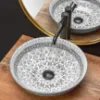 Obrazek Umywalka nablatowa Arte Dark Grey