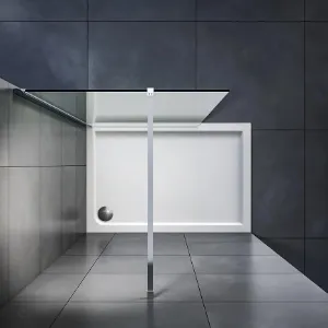 Obrazek Ścianka Walk-In Soft 50x195 chrom