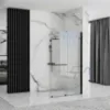 Obrazek Ścianka Walk-in Cortis Rea K7740 100x200 black